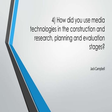 Evaluation Question 4