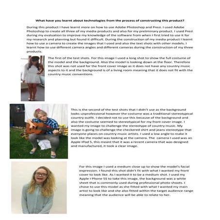 Evaluation Question 6