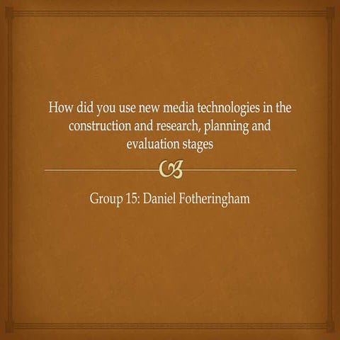 Evaluation Question 4 