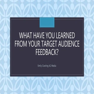 Evaluation question updated