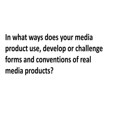 Evaluation question 1