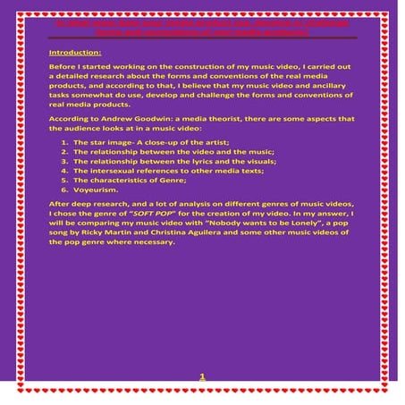 Evaluation question 1