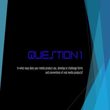 Evaluation question 1