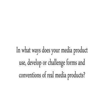 Evaluation - Question 1