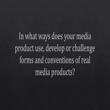 Evaluation question 1