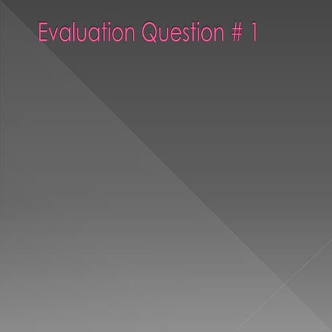 Evaluation question a1 3 | PPTX