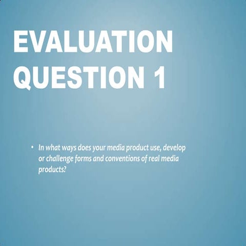 Evaluation question 1 trailer