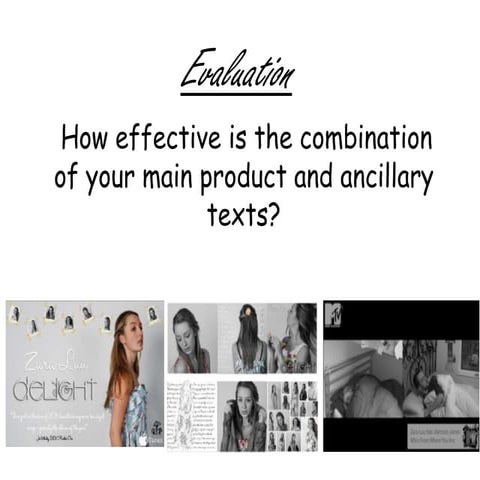 Evaluation question 2