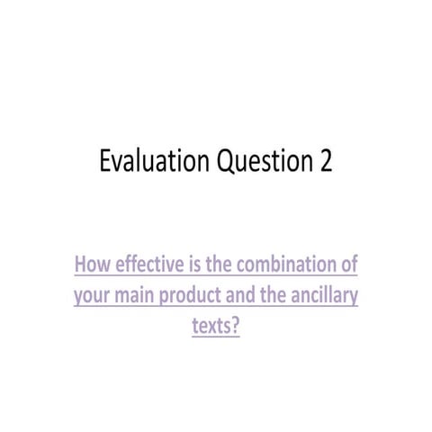 Digipaks Evaluation | PPTX