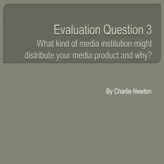 Evaluation question 3