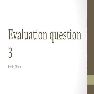 Evaluation question 3new 