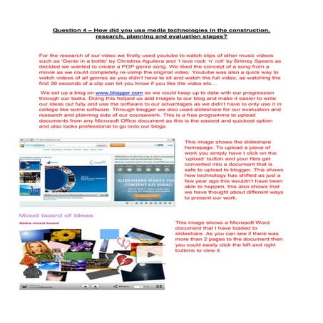 Evaluation question 4