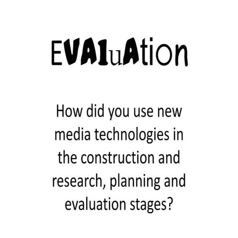 Evaluation question 4