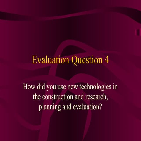 Question 4 | PPTX