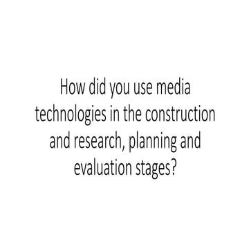 Evaluation question 4