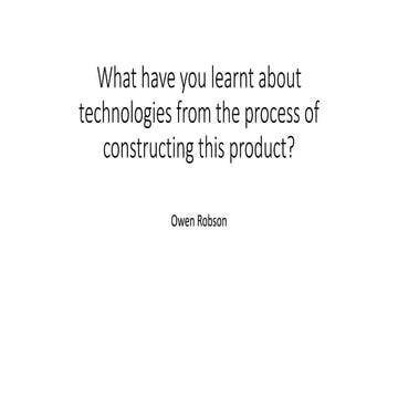 Evaluation question 6 | PPTX