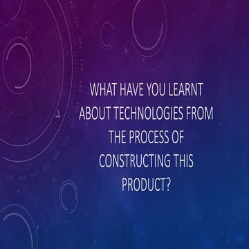 Evaluation question 6