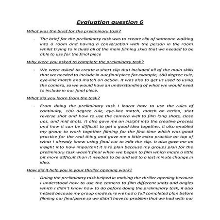 Evaluation Activity 7 | PPTX