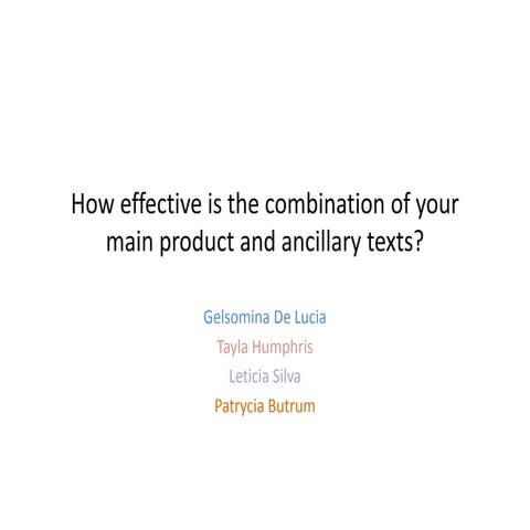 Evaluation question how effective