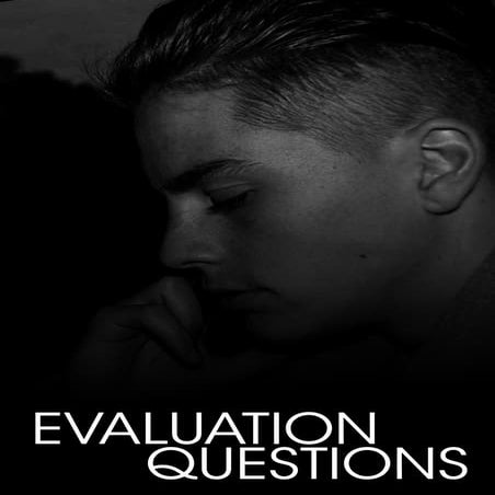 Evaluation question magazine