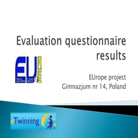 Evaluation questionnaire EUrope