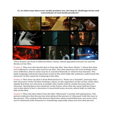 Evaluation question 1