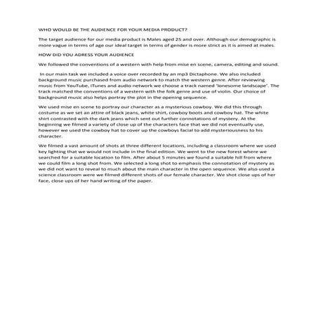 Evaluation questions