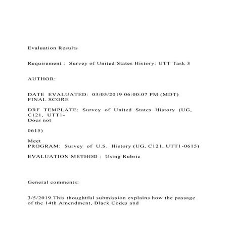 APUSH LEQ Rubric | PDF