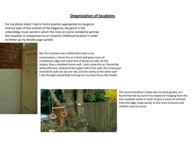 Evaluations and preperation for main task k