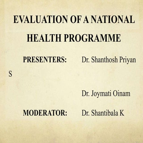Evaluation seminar1