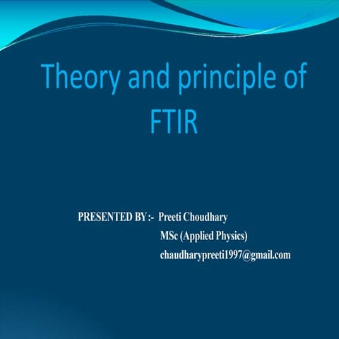  FTIR(Fourier transform infrared) spectroscopy 