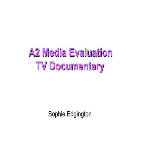 Evaluation slides. (3)