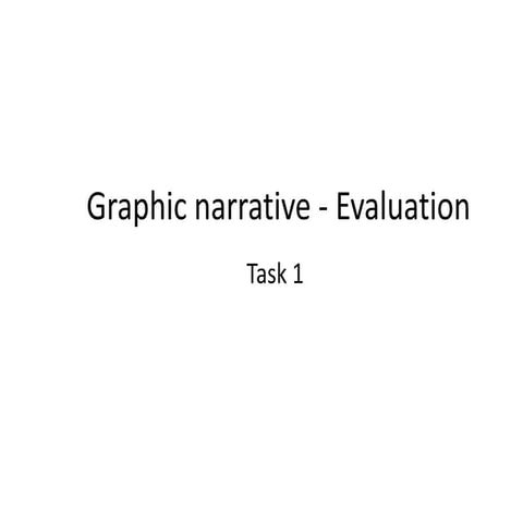 Evaluation task 1