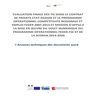 Evaluation TIC 2015 (annexes techni...