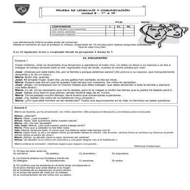 Eval unid. 8 lenguaje 7ºa tp