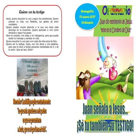 Evangelio para niños 15 de enero