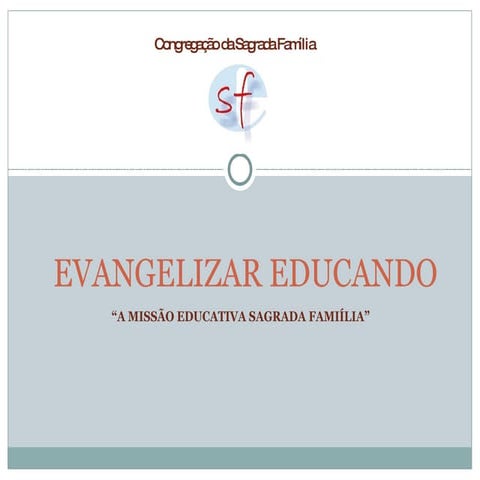 Evangelizar Educando