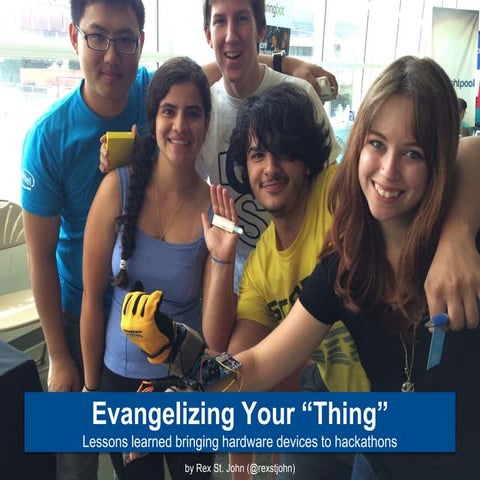 Evangelizing Your Thing (Extended Edition)