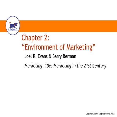 Marketing Chapter 02 | PPT