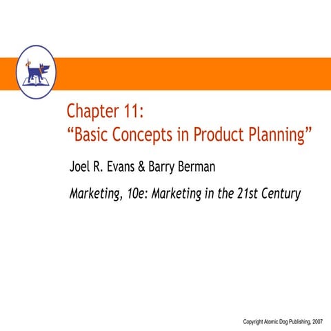 Marketing Chapter 11