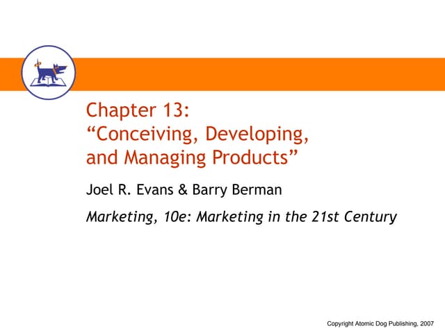 Marketing Chapter 13