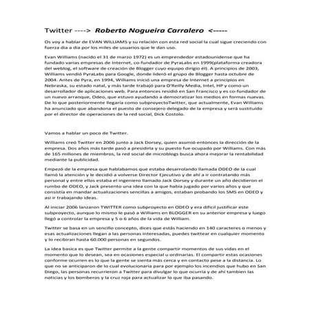 Evan williams twitter-roberto nogueira