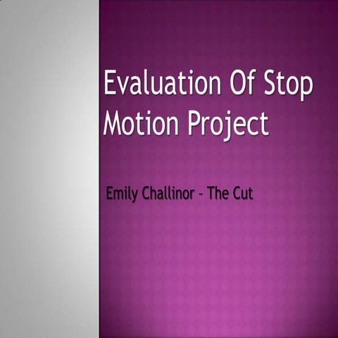 Evauation Mini Movie