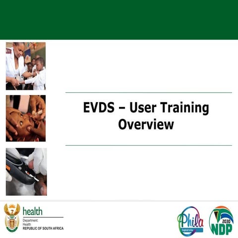 EVDS - User Training Session