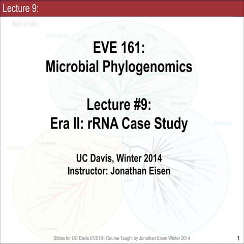 UC Davis EVE161 Lecture 9 by @phylogenomics
