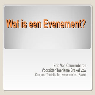 Evenementenallesover