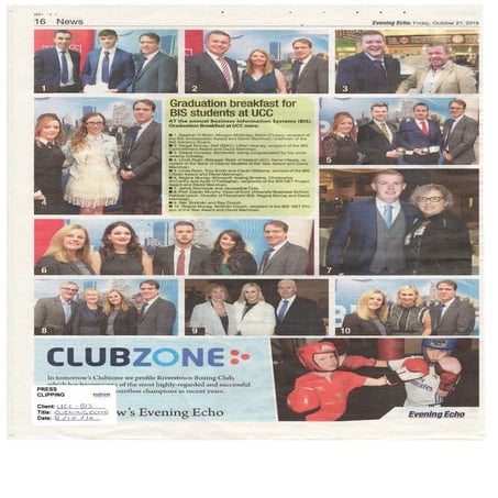 BIS Graduation Breakfast 2016