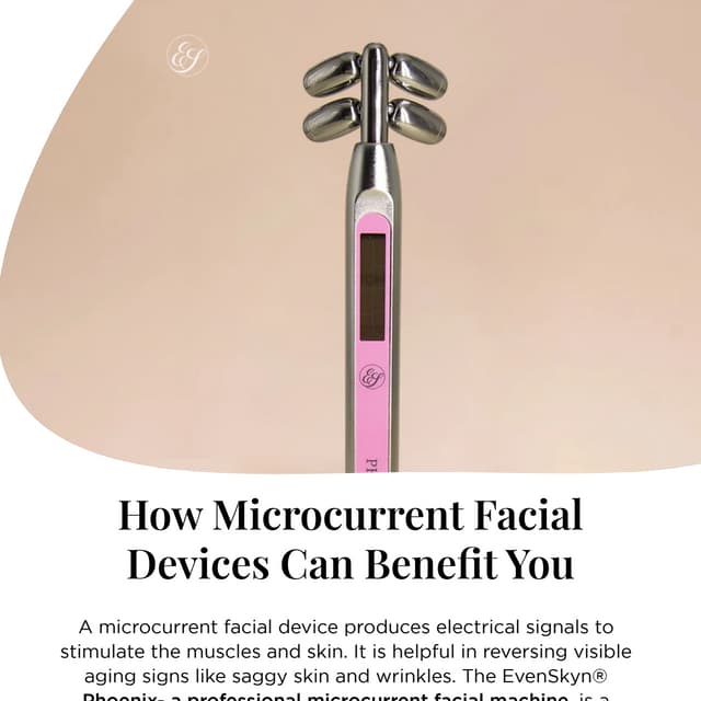 How Microcurrent Facial Devices Can Benefit You?