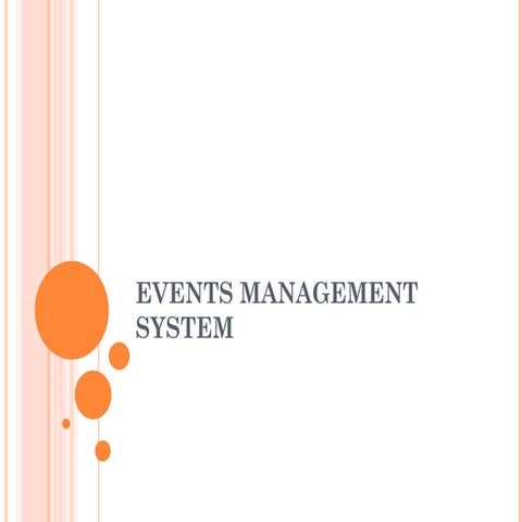 EVENT management system using machine learning.ppt