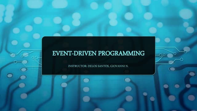 EVENT-DRIVEN PROGRAMMING.pptx